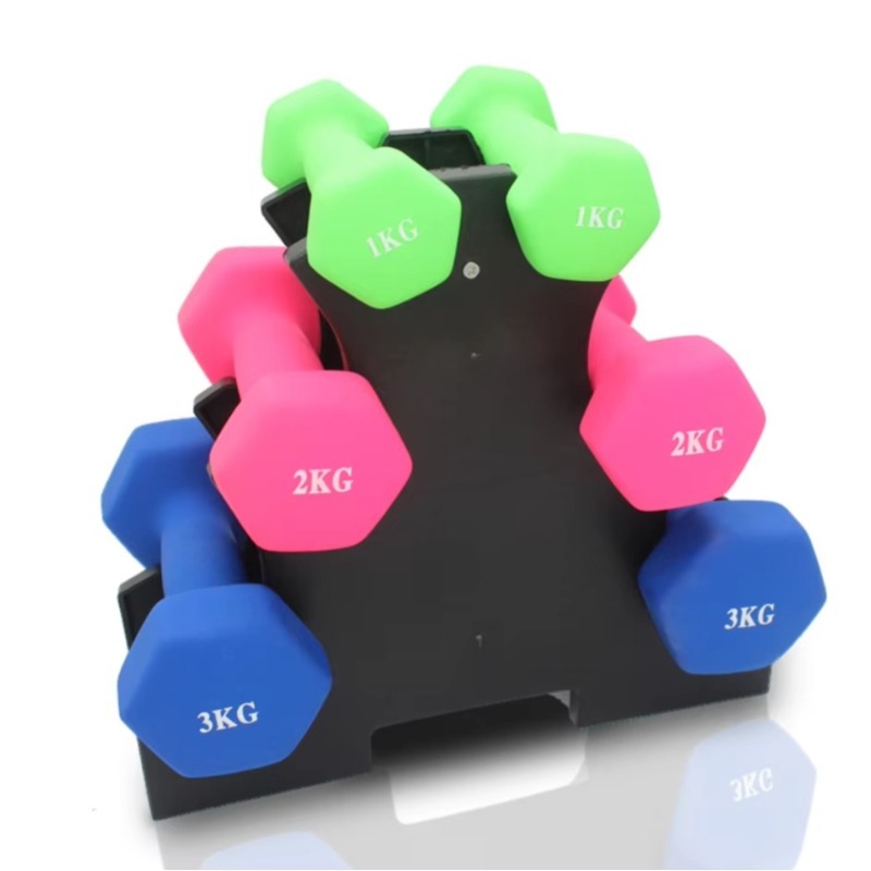 Home Gym Dumbbells - Porta Manubri a 3 Livelli, Struttura