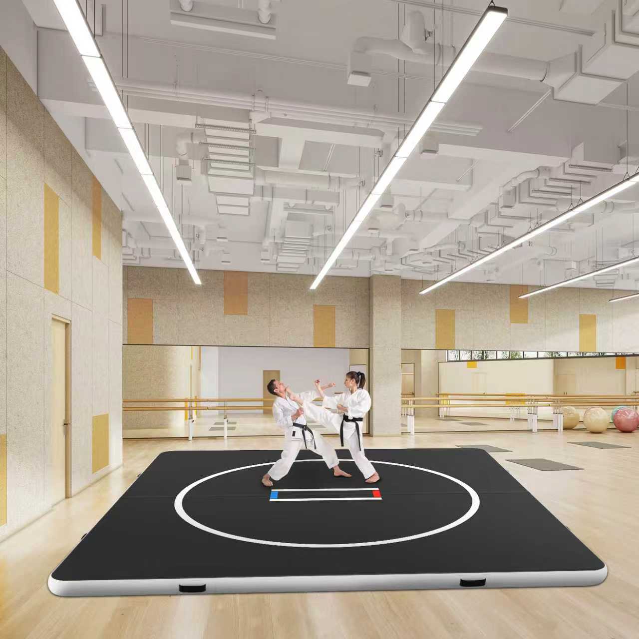 Home Gym Mma - Tappetino Gonfiabile per Jiu Jitsu su