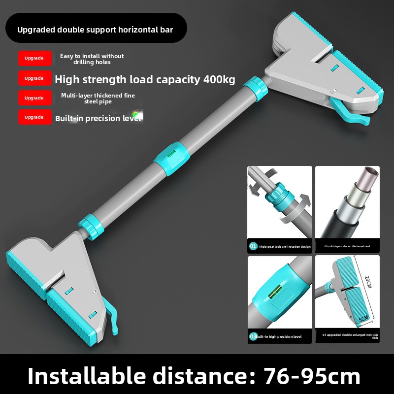 Home Gym Wall - Barra per trazioni con telaio per