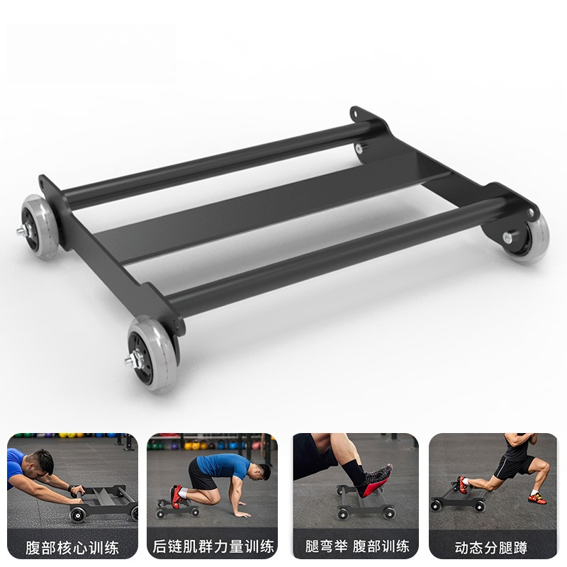 Ab Roller Wheel - Ruota per Allenamento Addominale con Disco,