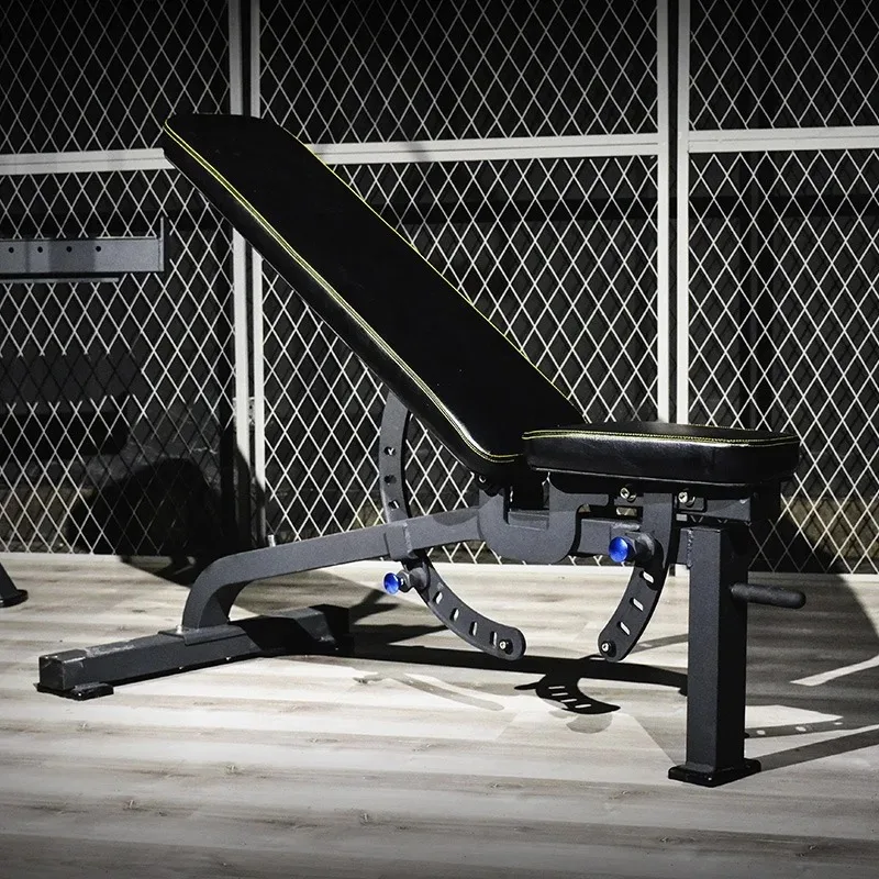Home Gym Dumbbells - Panca Multifunzionale Regolabile per Sollevamento Pesi,
