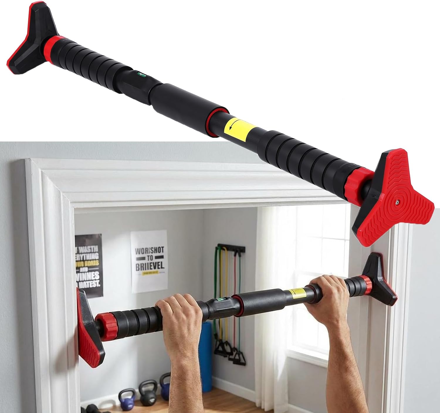 Chin Up Doorframe - Barra per trazioni da porta, sbarra