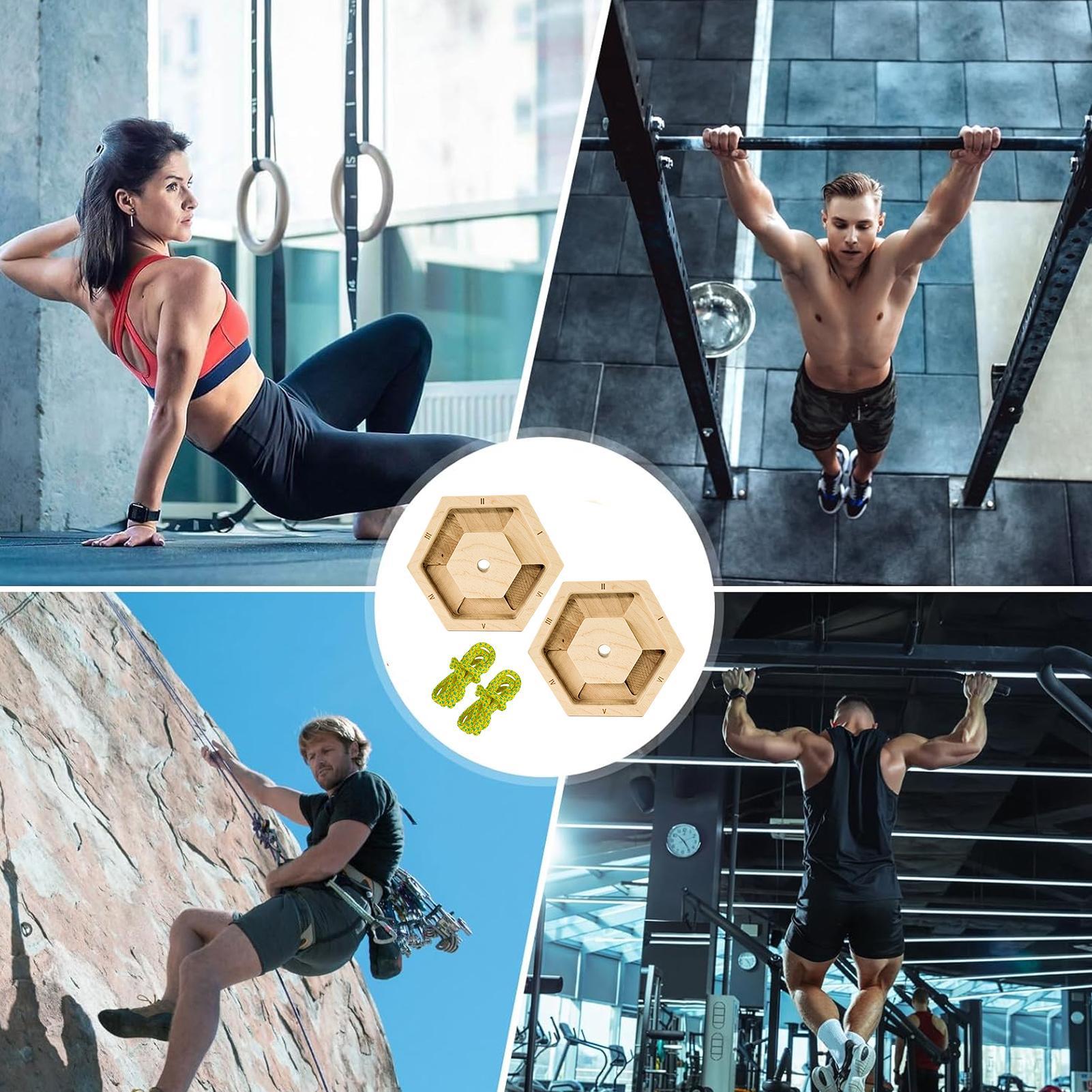 Home Gym Practice - Esercitatore per dita esagonale in legno