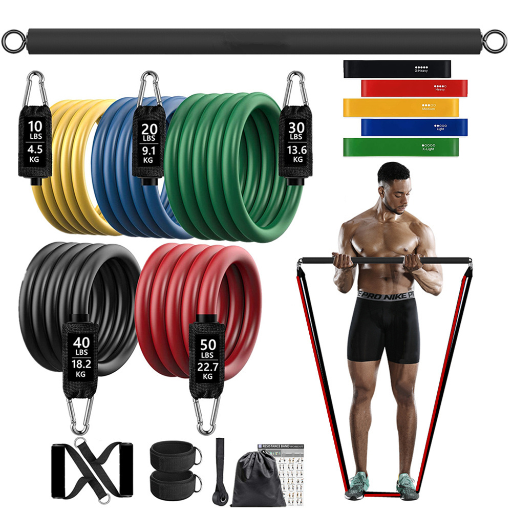 Home Gym Kit - 150lb Fitness Booty Resistenza Fascia elastica