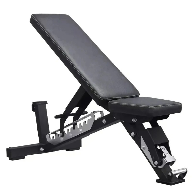 Home Gym Dumbbells - Panca pieghevole con manubri regolabili: pratica