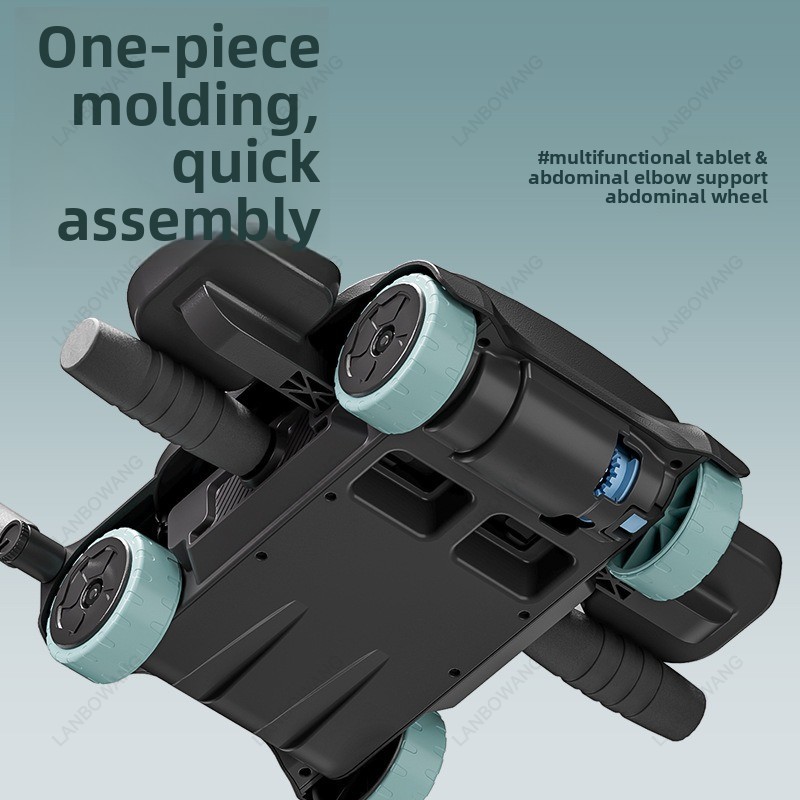Nuovo rullo addominale a 4 ruo - Ab Roller Wheel recensione e prezzo