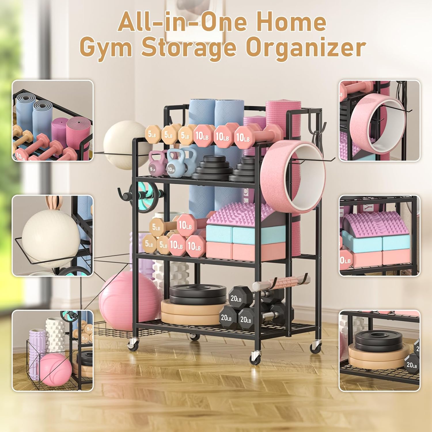 Organizzatore per Palestra Dom - Home Gym Dumbbells recensione e prezzo