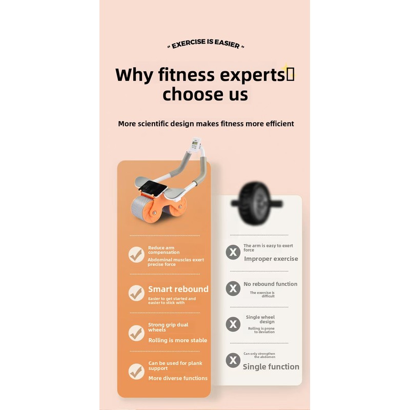 Ruota per Addominali con Rimba - Ab Roller Wheel recensione e prezzo