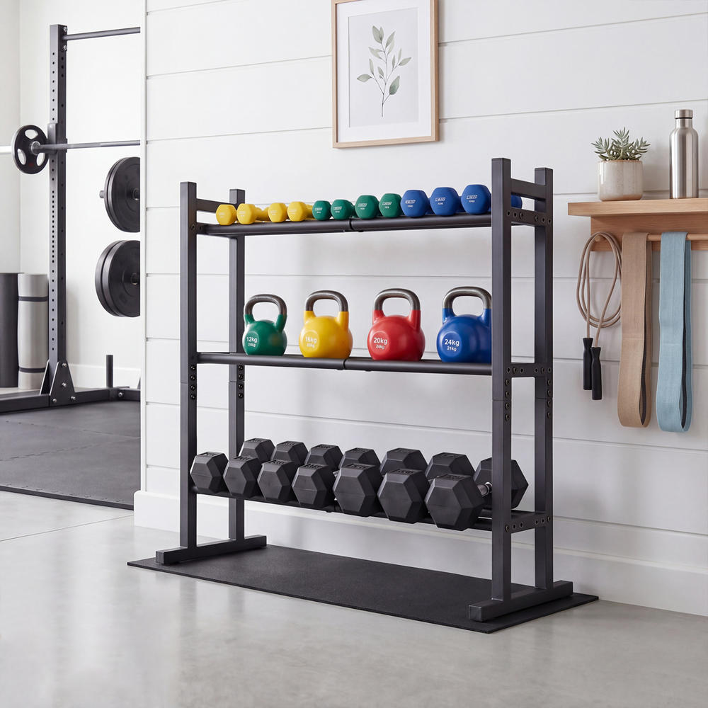 Porta manubri a 3 livelli per  - Home Gym Dumbbells recensione e prezzo