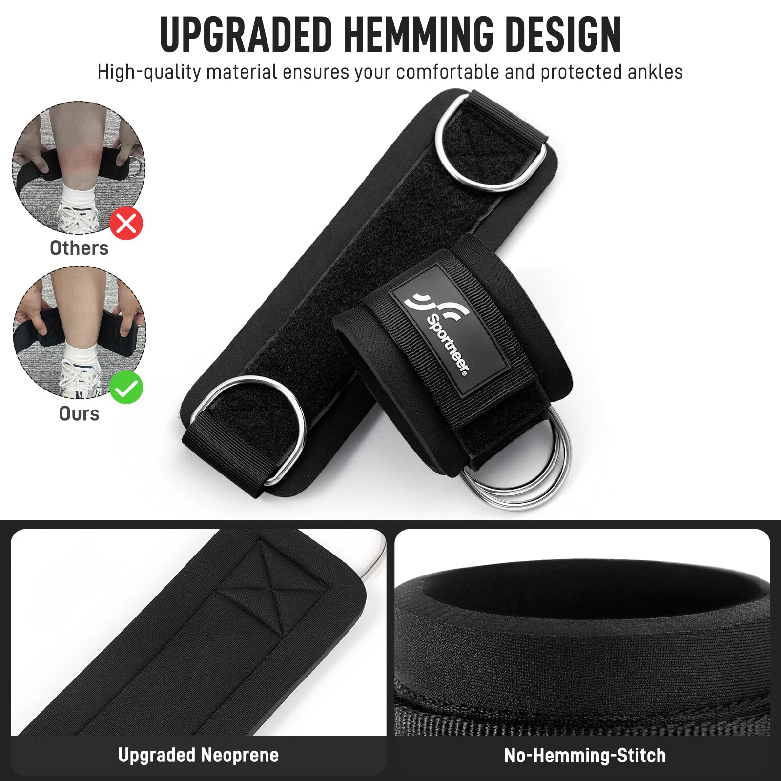 Sportneer Cinturini alla cavig - Home Gym Mma recensione e prezzo