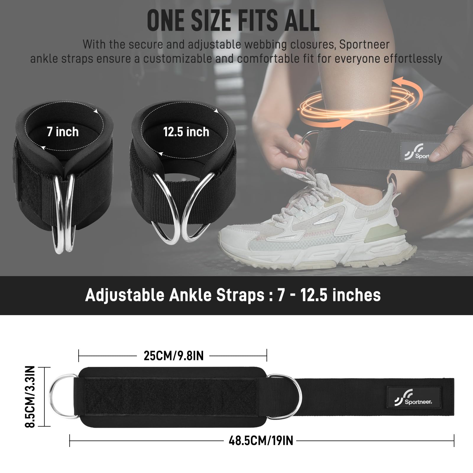Sportneer Cinturini alla cavig - Home Gym Mma recensione e prezzo