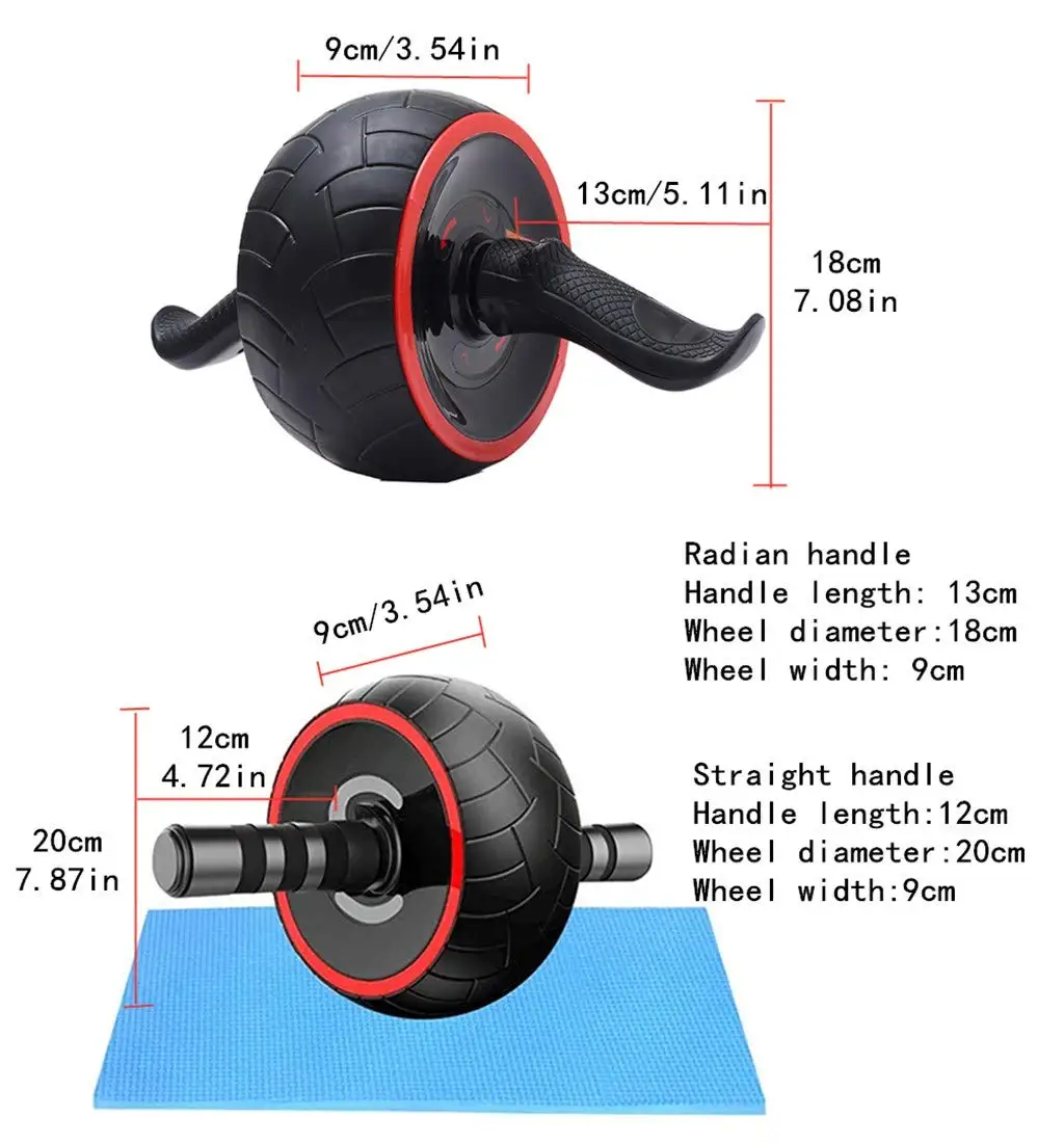 Ruota Addominale AB Wheel con  - Ab Roller Wheel recensione e prezzo